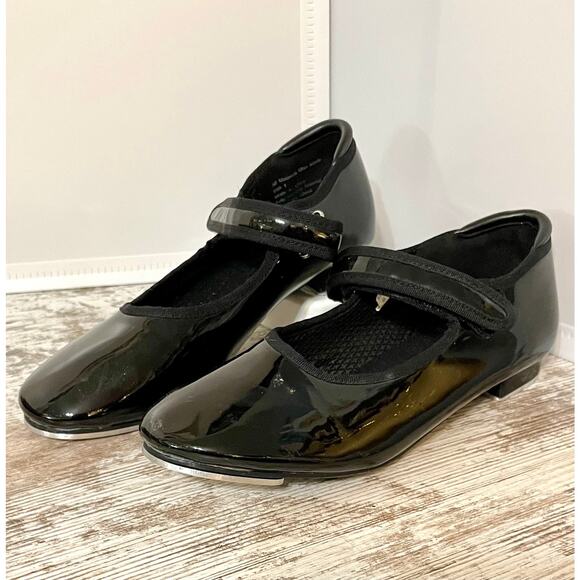 Freestyle Danskin Girls’ Tap Shoes Size 1 - Picture 1 of 4